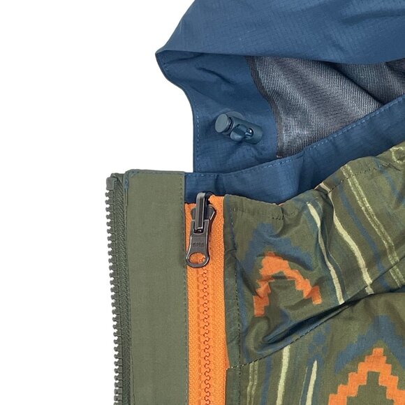 Territory Ahead Men's Blue Olive and Orange 3 in 1 Jacket Sz L - Picture 14 of 16